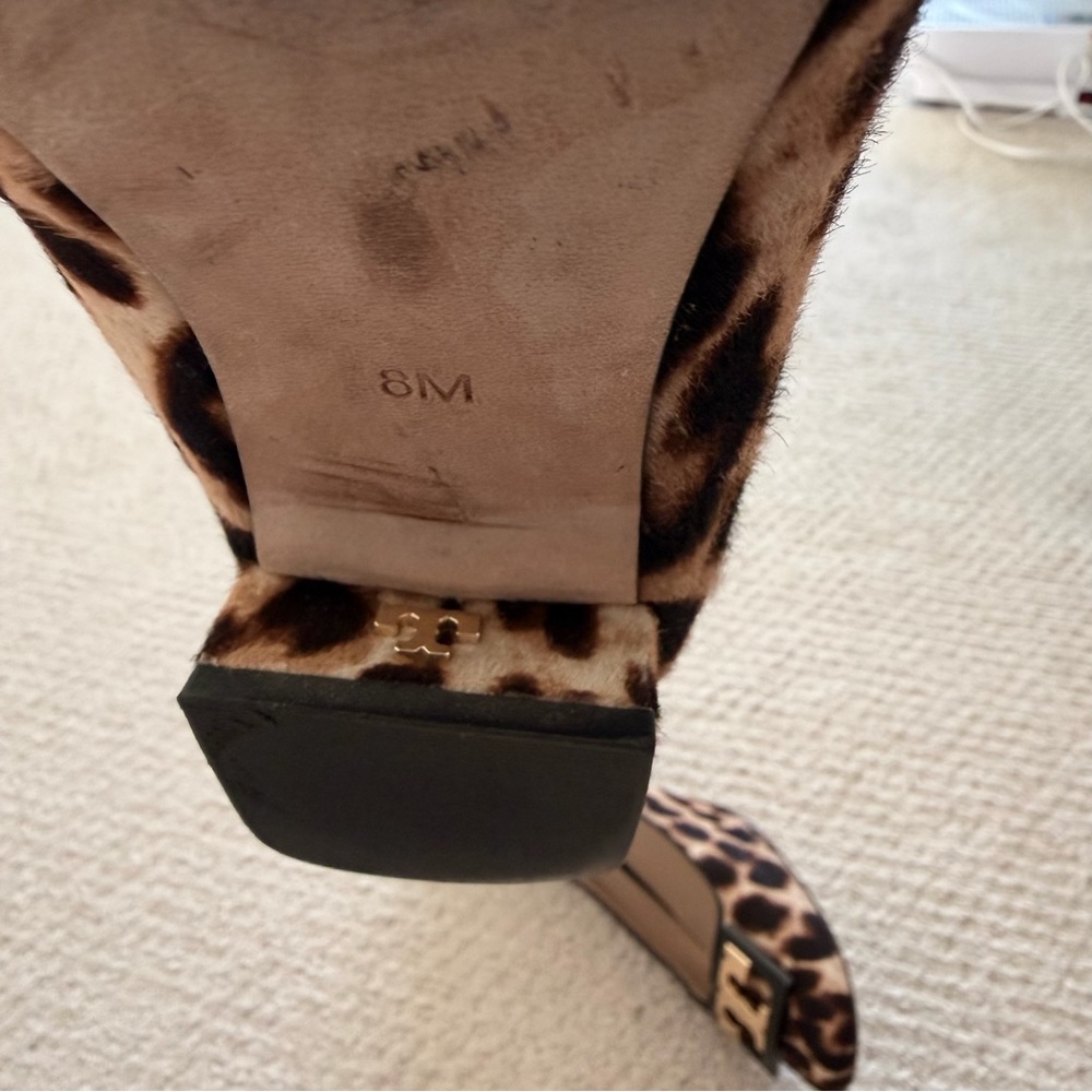Tory Burch Leopard Print Shoes - Picture 6 of 6